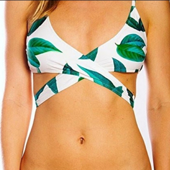 Pink wrap bikini top - Picture 3 of 3